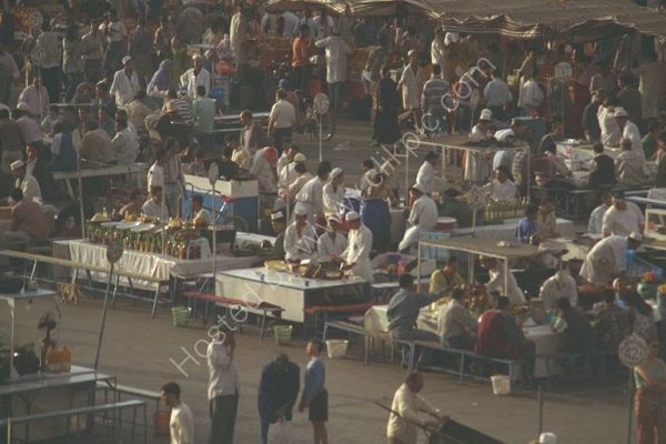 Food Stalls, Place Jemaa el-Fna, Marrakech